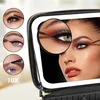 Kosmetická taštička se zrcátkem, kufřík na make-up s 1/10x Náhled obrázku produktu 7