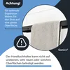 Sanics Handtuchhalter Ohne Bohren Schwarz 60 CM - Produktbild-Vorschau 8