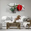 Bild auf Leinwand - Leinwandbild - Blume Holz Pflanze - Produktbild-Vorschau 6