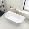 Duschspa 170x80cm wandseitige freistehende ovale Produktbild-Vorschau 4