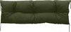 A green tufted cushion on a white background. Náhled obrázku produktu