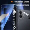 A product image showcasing a phone screen protector and camera lens protector. Produktbild-Vorschau