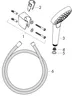 Hansgrohe Brausenset Croma Select S Vario/ Porter S Produktbild-Vorschau 3