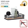 WENKO Static-Loc® Wandablage Alba ohne Bohren Wand Produktbild-Vorschau 2