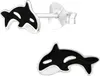 Orca Ohrstecker Ohrringe Killerwal 925 Sterling Silber Produktbild-Vorschau 1