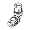 TECE 8710720 TECElogo-Push giunto angolato a 90 gradi Anteprima dell’immagine prodotto 3