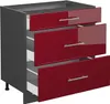 Vicco Küchenunterschrank Fame-Line, 80 cm mit 3 Schubladen, Produktbild-Vorschau 5