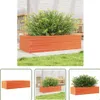The Living Store Pflanzkübel Wachsbraun 90x40x23 cm Produktbild-Vorschau 1