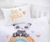Detská posteľná bielizeň Panda Rainbow 100x135cm 40x60cm Náhľad obrázku produktu 8