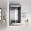 A modern bathroom with a walk-in shower enclosure. Náhled obrázku produktu