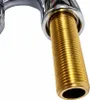 A close-up view of a faucet's threaded connection. Produktbild-Vorschau