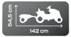 Smoby 710131, Traktor, 3 lat(a), Plastik, Czarny, Szary Podgląd zdjęcia produktu 14