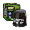 A Hiflofiltro HF 303 oil filter and its packaging are shown against a white background. Náhľad obrázku produktu