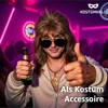 1x Vokuhila Assi Perücke - Accessoire Retro Kostüm Herren Produktbild-Vorschau 5