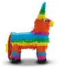 Piñata bunter Esel 41 x 55 cm Partyspiele Kinder Geburtstag Produktbild-Vorschau 8