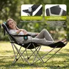 Campingstuhl mit Fußstütze – 2-in-1 Klappstuhl für Camping, Produktbild-Vorschau 6