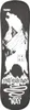 Trans Snowboard Snowdeck Schnee Skateboard 80cm Schwarz Produktbild-Vorschau 4
