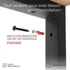 LAMO MANUFAKTUR Support pour plan de travail de salle de Voir les images du produit 5