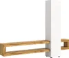 Loft Regalsystem 1 Tür 2 Fächer weiß. Produktbild-Vorschau 1