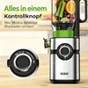 YASHE Slow Juicer Entsafter mit 127 mm Einfüllschacht, Cold Produktbild-Vorschau 6
