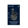The image shows the retail packaging of Celly wireless stereo earbuds. Náhľad obrázku produktu