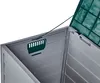 BELIANI Skrzynia ogrodowa szaro-zielona plastikowa 112 x 50 Podgląd zdjęcia produktu 7