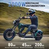 M1P E-Chopper Elektro-Kleinkraftrad 45 km/h, 2000W, 60V Produktbild-Vorschau 4