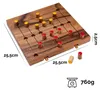 Mühle Gr. XL mit klappbarem Spielbrett für 2 Spieler - Produktbild-Vorschau 3