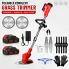 Akku-Rasentrimmer 21V mit 2 Batterien, Freischneider, Produktbild-Vorschau 4