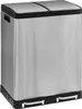 Poubelle à pédale en métal 2 x 30 l « Ariane » en acier Voir les images du produit 1