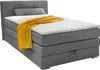 Jockenhöfer Boxspringbett EVE, 120x200 cm, grau, mit Produktbild-Vorschau 1