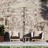 Angel Living 250cm Halbrund Sonnenschirm, Produktbild-Vorschau 10