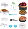 Accessori per friggitrice ad aria Clanmacy, set di Anteprima dell’immagine prodotto 10