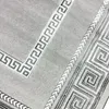 Designer Teppich Wohnzimmerteppich Mäander Muster grau Produktbild-Vorschau 2