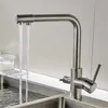 3 Wege Wasserhahn Küchenarmatur Küche Mischbatterie Produktbild-Vorschau 3