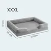 FEANDREA Orthopädisches Hundebett XXXL, abnehmbarer Bezug, Produktbild-Vorschau 16