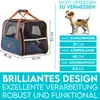 HUND IST KÖNIG Hundetasche Katzentasche bis 8 kg - robust & Produktbild-Vorschau 2