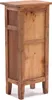 The image shows the side view of a wooden cabinet. Produktbild-Vorschau