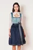 Dirndl Dena 60cm Länge blau 44 Produktbild-Vorschau 6
