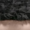 Kunstfell Fellteppich Imitat Teppich Hochflor Sitzkissen Produktbild-Vorschau 2