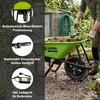 Brouette électrique sans fil - 7 km/h - 75litres - 150kg - Voir les images du produit 9