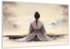 Wallario Wandbild Morgenstille, Größe: 70,30 x 100,30 cm, Produktbild-Vorschau 2