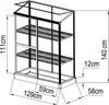 Grindi - Polycarbonat-Gartengewächshaus - 130x58x140 - Produktbild-Vorschau 8