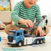 Camion-benne Malplay avec grue, portes en métal qui Voir les images du produit 4