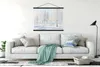 MuchoWow® Textilposter Schnee - Bäume - Winter 120x90 cm Produktbild-Vorschau 3