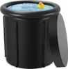 An inflatable ice bath with a rubber duck floating in the water. Produktbild-Vorschau