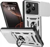 A product shot of a phone case with a phone inside, shown from multiple angles. Produktbild-Vorschau