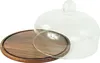 Relaxdays Tortenplatte, Glasdeckel, Kuchenplatte, hält Produktbild-Vorschau 5