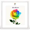 MG Design Bilderrahmen 30 x 30 cm - Posterrahmen mit Weiß Produktbild-Vorschau 1