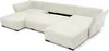 Ecksofa Comfort Deluxe U 360x185 cm Beige, Schlafsofa mit Produktbild-Vorschau 5